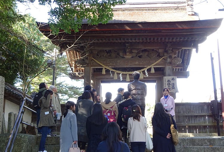 室津の賀茂神社（2016年）