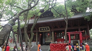 写真1：浙江省杭州の城隍廟