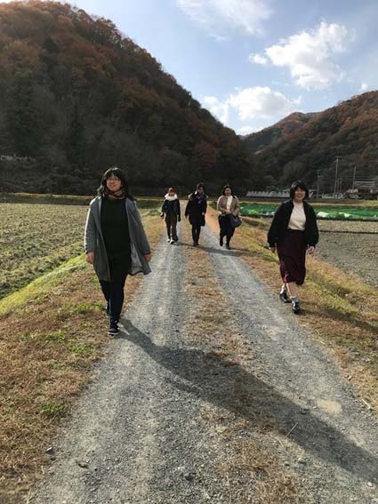 譲治の歩いた道をフィールドワーク(天満公会堂付近・岡山市北区御津紙工)