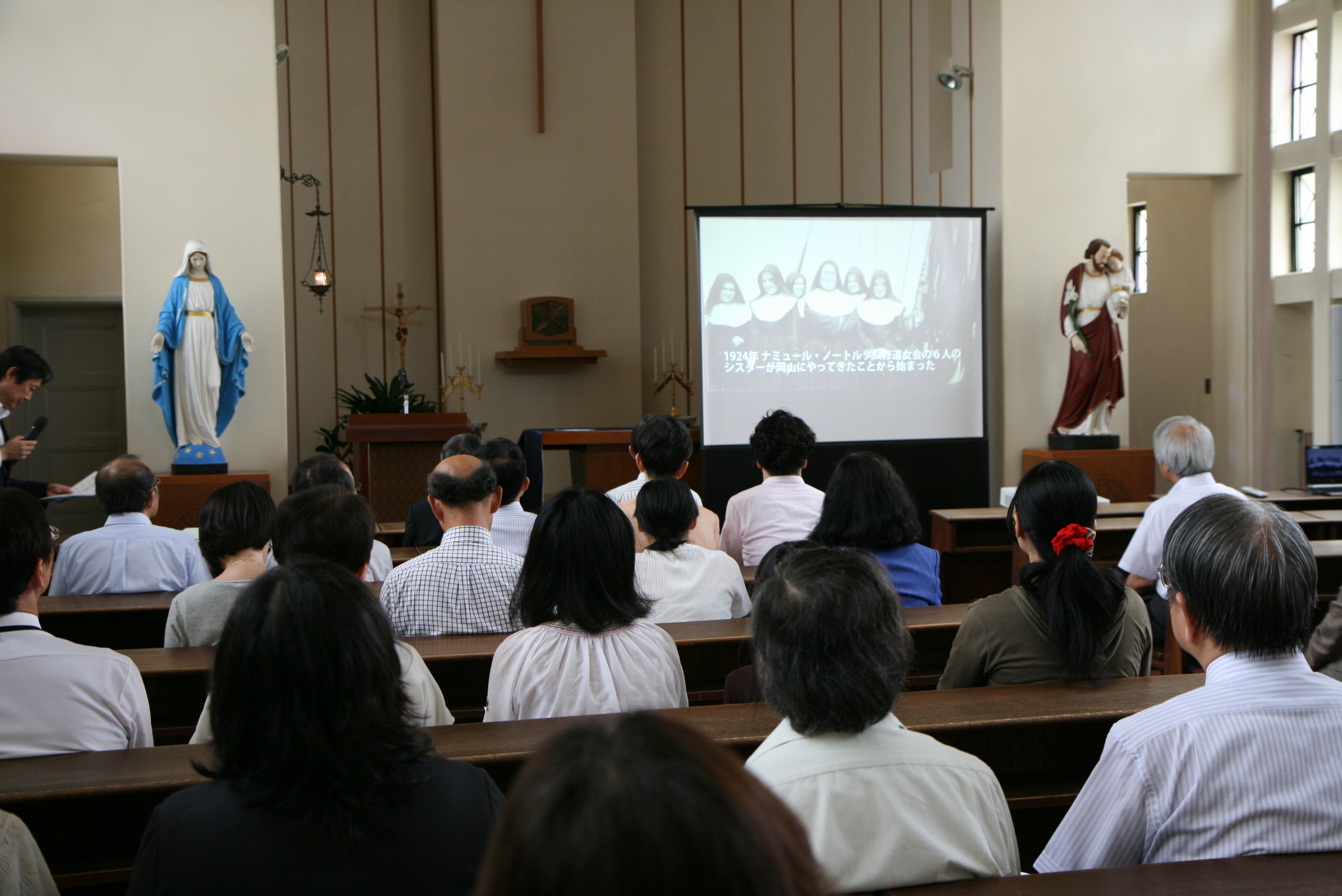 6月29日岡山空襲 平和への祈り を開催 ノートルダムの風景 ノートルダム清心女子大学