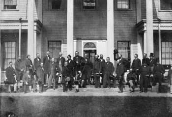 Charlottetown Conference (1864)の出席者たち
(Library and Archives Canada/C-000733)