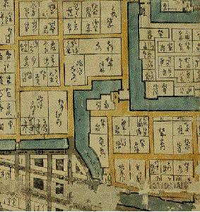 写真3　「武州豊島郡江戸（庄）図」（郡分）国立国会図書館所蔵