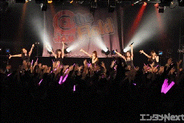@JAM the Field vol.5でアイドルとともに盛り上がるファンたち（2014年2月16日　東京・恵比寿 LIQUIDROOM）