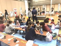 ふれあいまつり2017ビー玉万華鏡づくりのブース出展