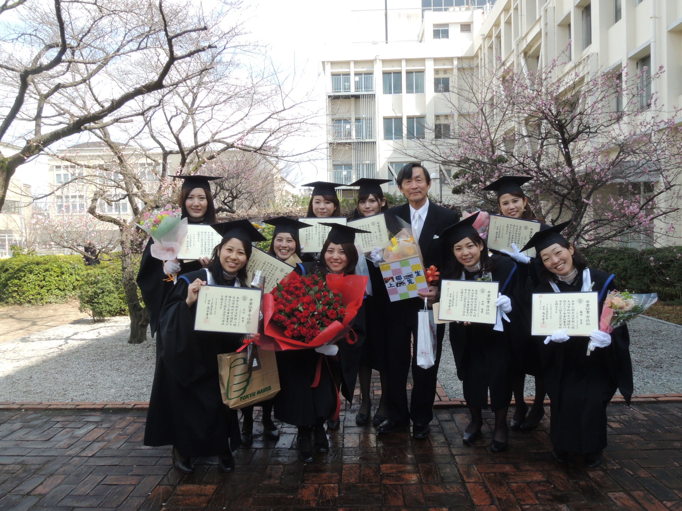 ゼミ２４期生　卒業式