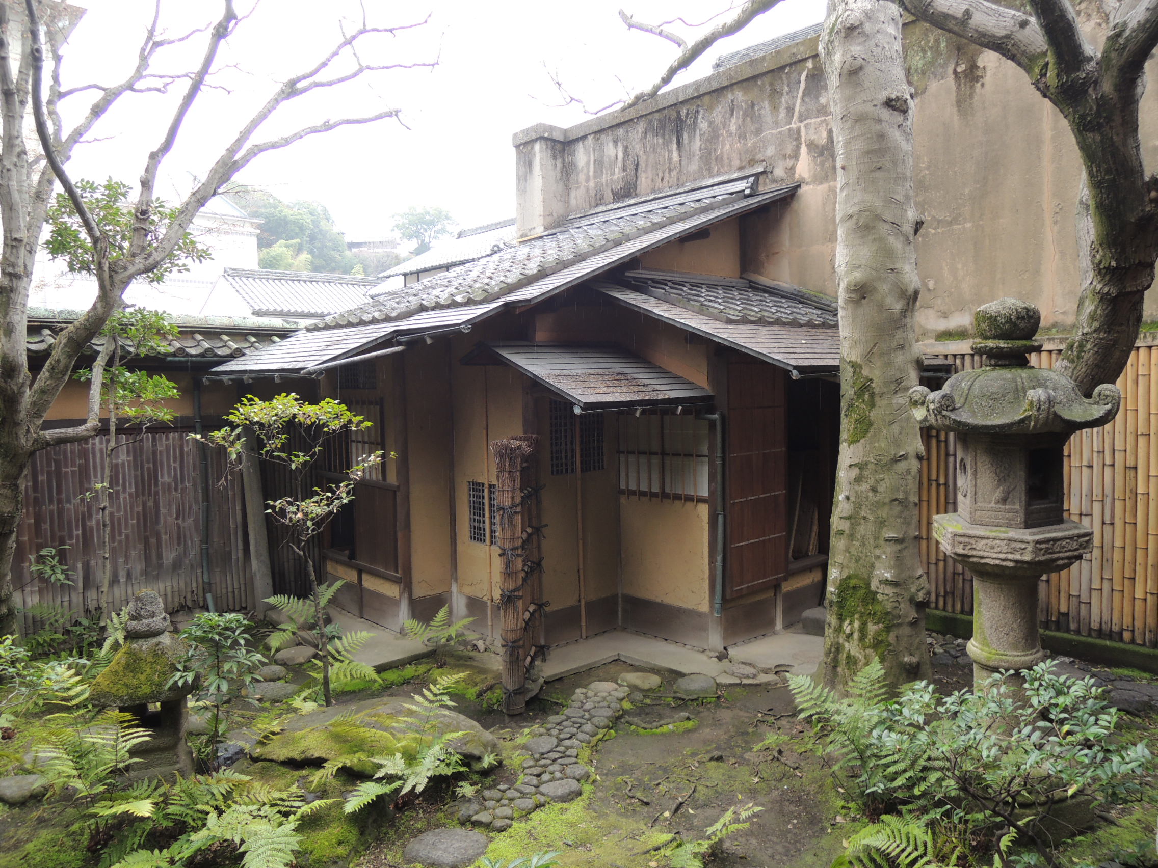 特異な形態の茶室