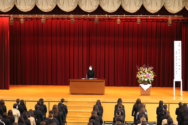 シスター津田葵本学園理事長 講演