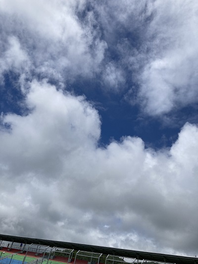 ある日の夏空。