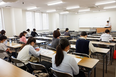 日本語日本文学科：日本語教員養成課程について説明しました