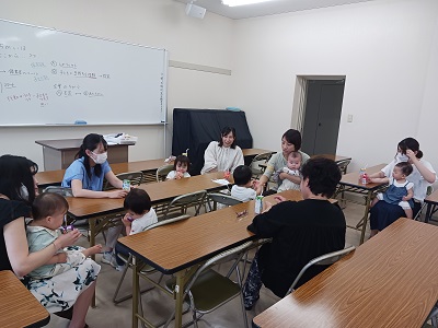 子育てトークに花が咲きます