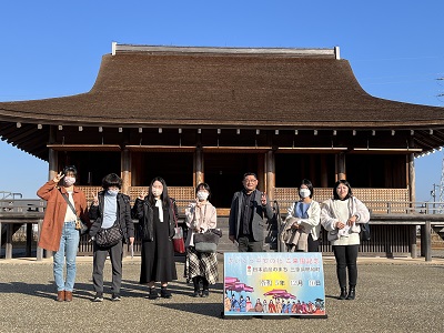 斎宮跡（斎宮寮庁正殿の復元）