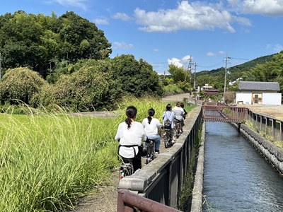 飛鳥の地をレンタサイクルで巡る