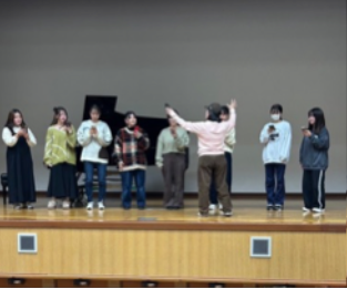本番に向けて聖歌の練習