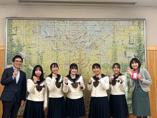 参加生徒との写真
