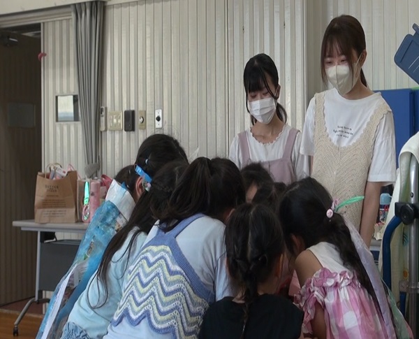 幼稚園でフィールドテストさせて頂きました